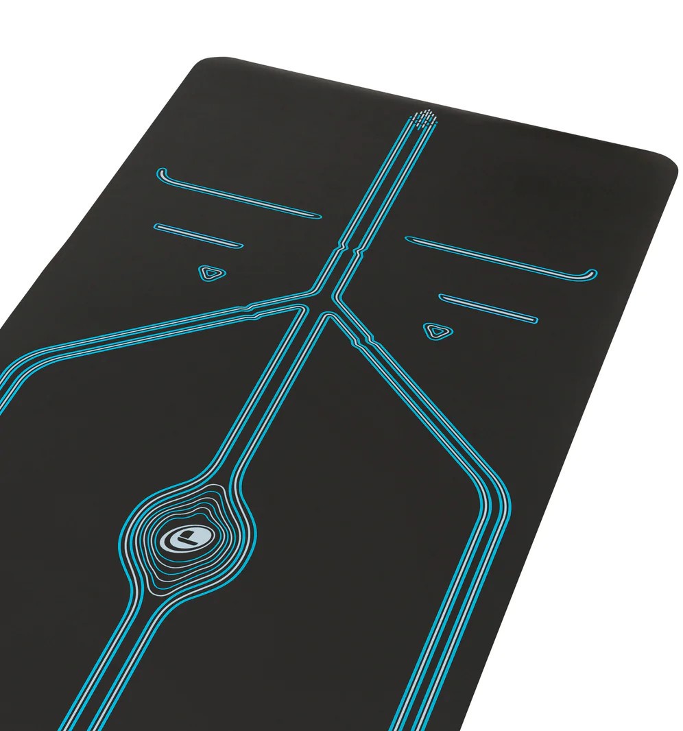 THẢM TẬP YOGA LIFORME XL MOUNTAIN BLACK/BLUE